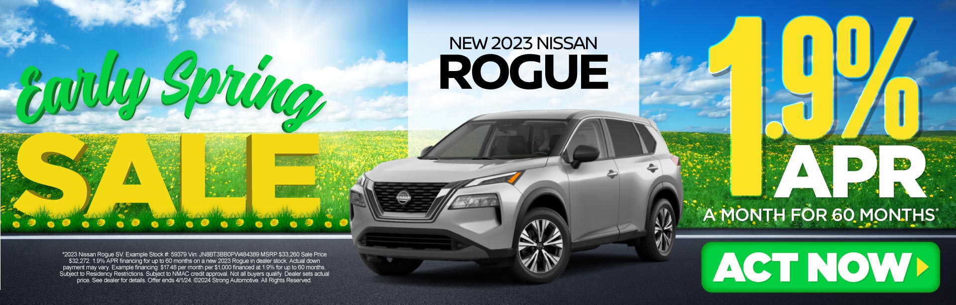 New 2023 Nissan Rogue